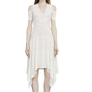 NWT BCBG Odette off white dress